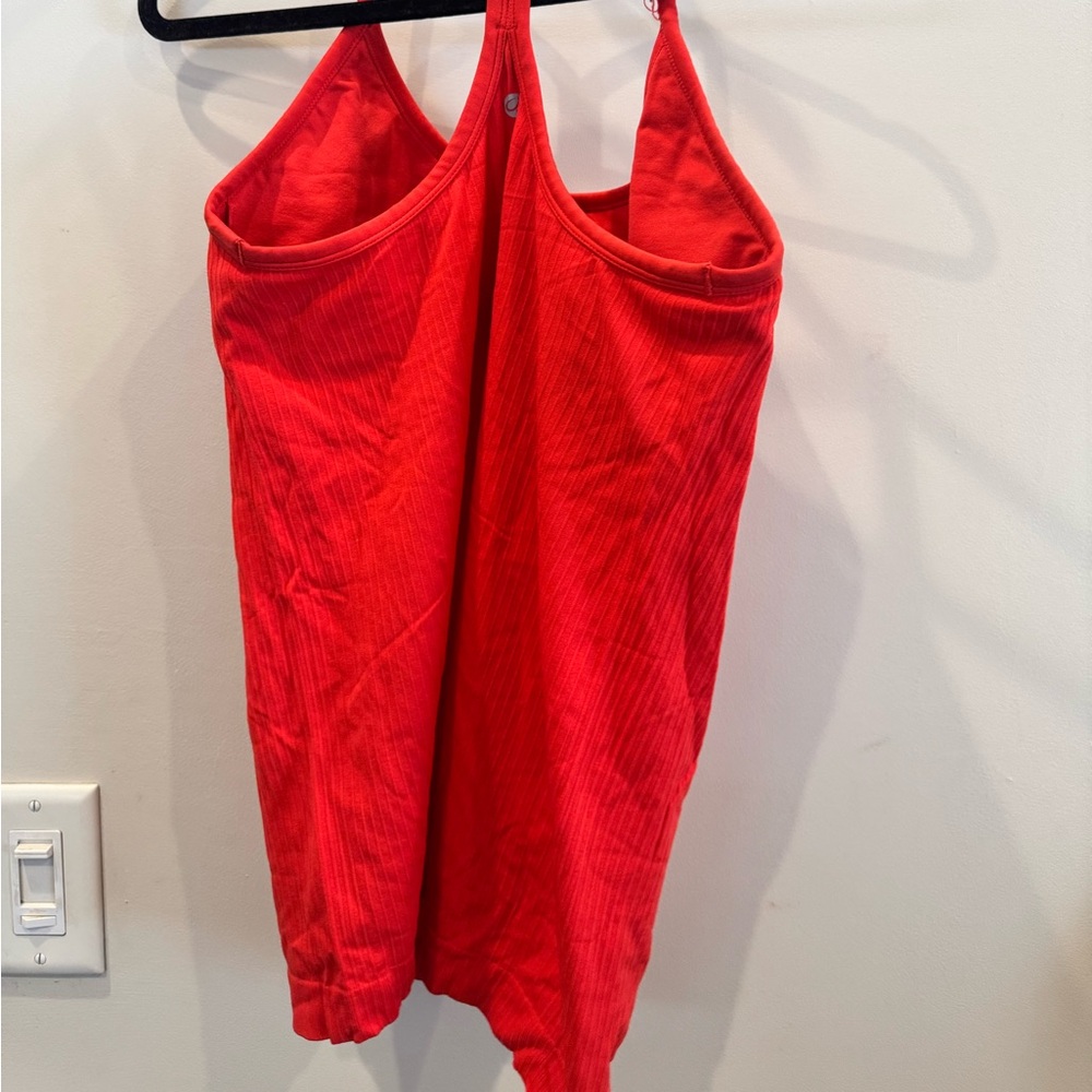 Red Workout Tank Top - Picture 2 of 3